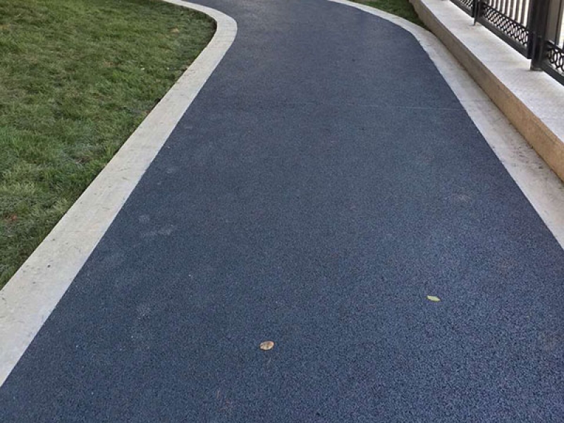 彩色透水砼道路